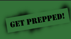 logo for GET PREPPED video game
